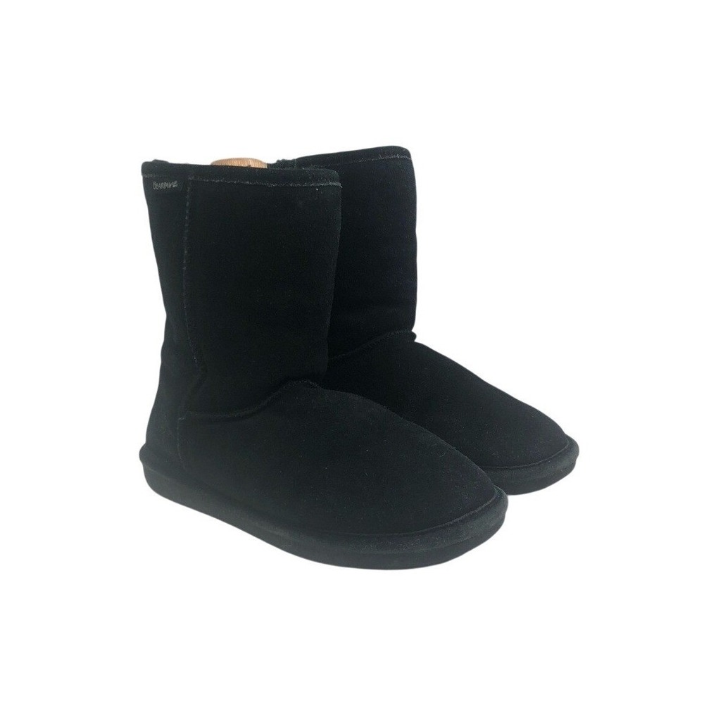 BearPaw Black Suede Footwear